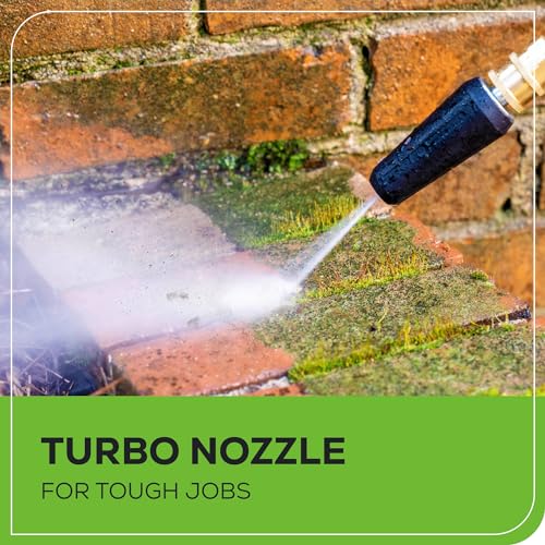 Greenworks 3000 PSI Pressure Washer (2.0 GPM Max) with Foam Cannon – Easily Remove Dirt and Grime on Siding, Fences, Patios,