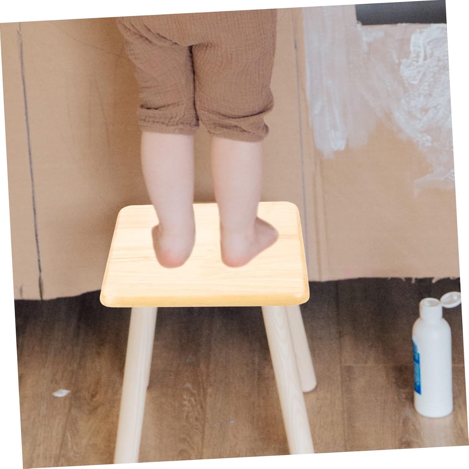 DOITOOL Square Stool Home Stool Seat Replacement Square Dining Table Stool Seat Replacement for Wooden Stool Square Wooden Chair Seat Replacement