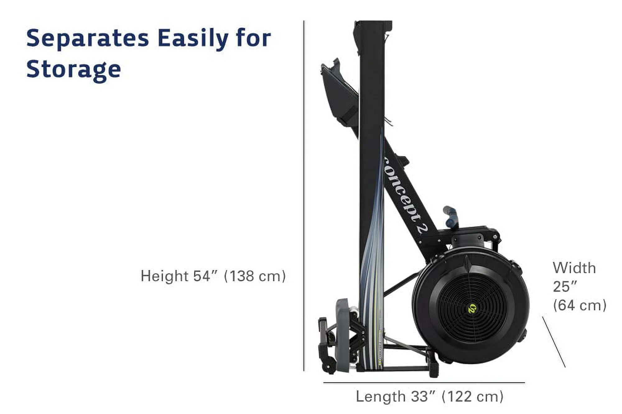 Concept2 Model D Indoor Rower with PM5, Black