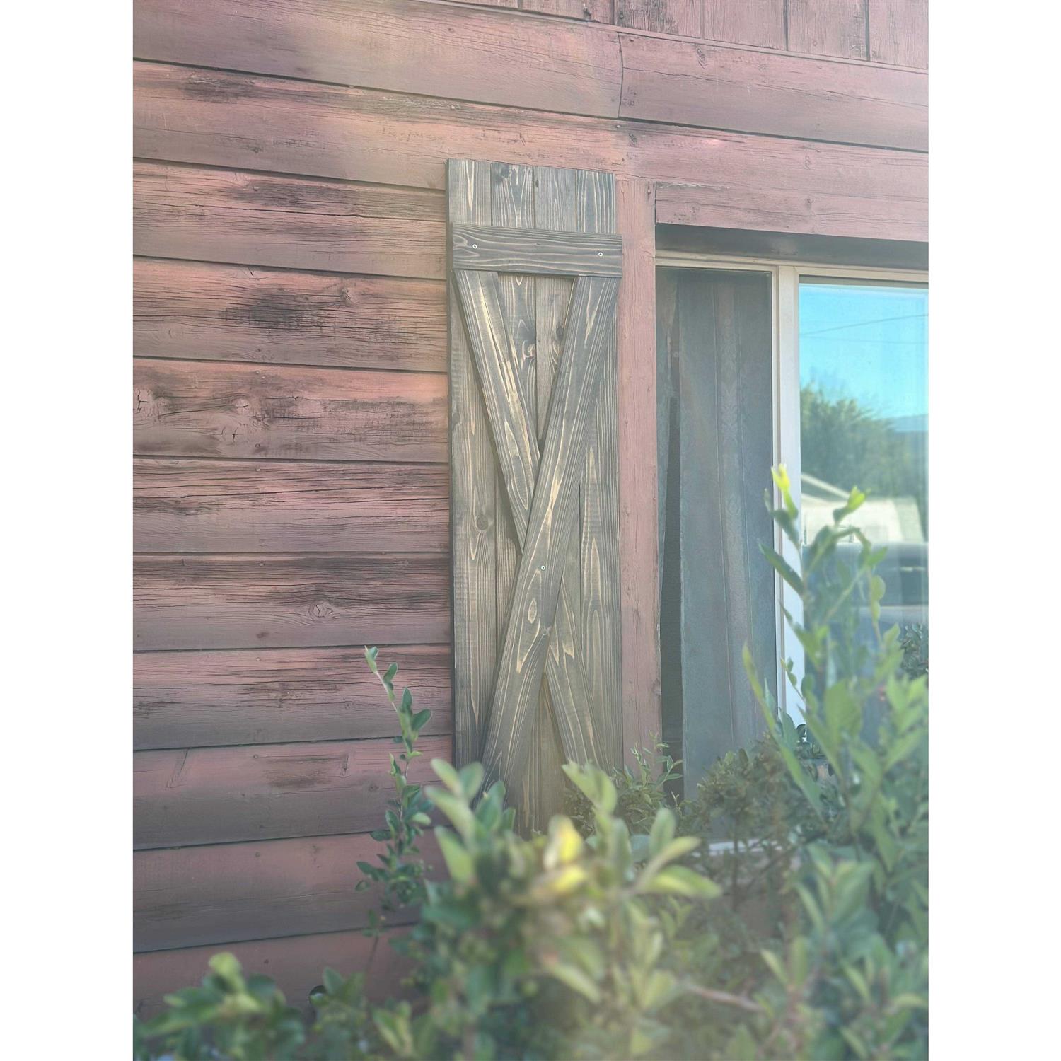Dogberry Collections x Board Batten Extrior Shutters Pair