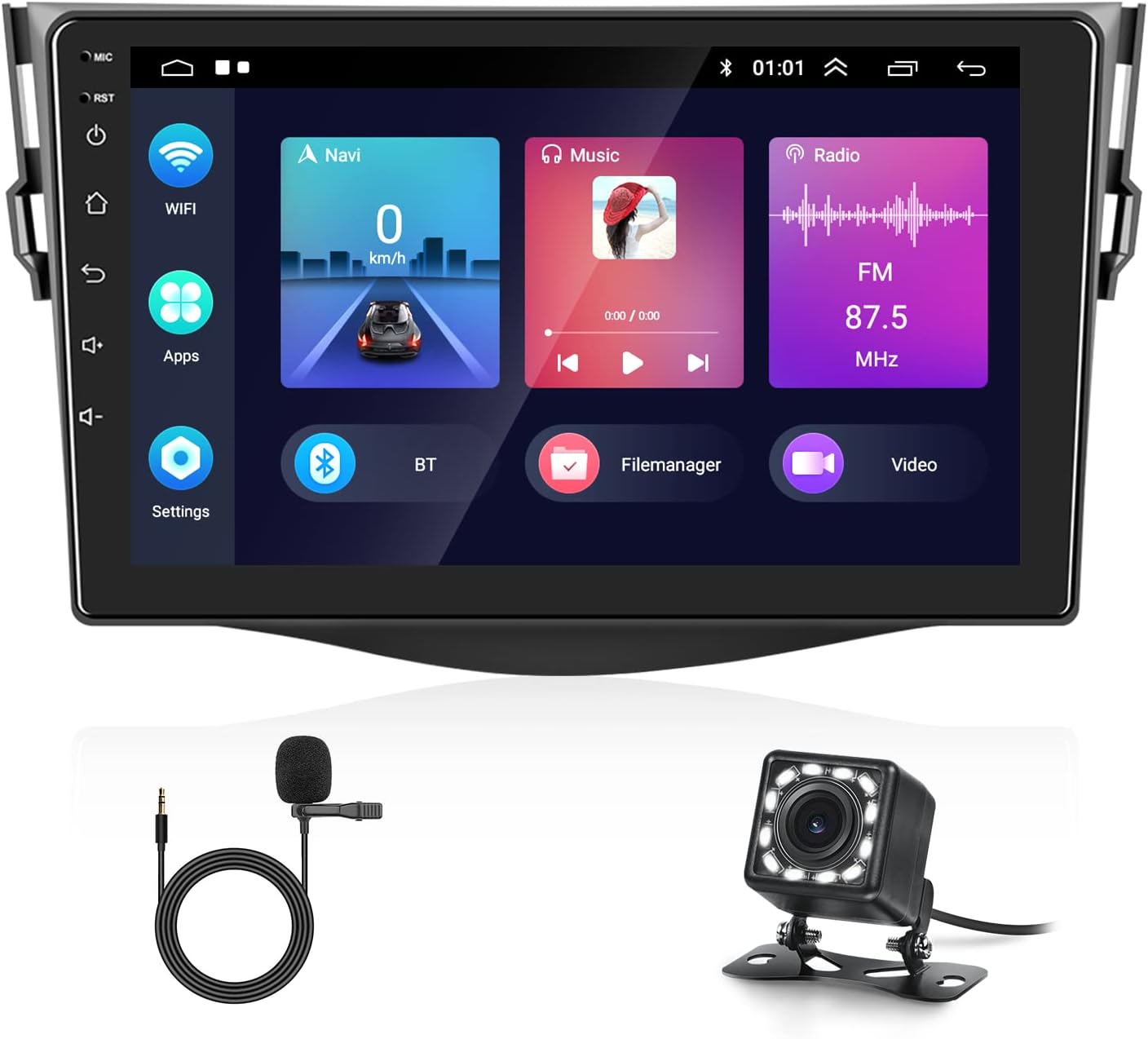 Android Car Radio Stereo for Toyota Tundra 2007-2013