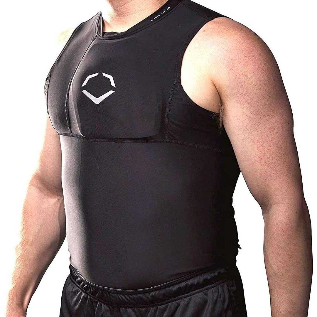 EvoShield NOCSAE Protective Chest Guard Shirt - Sports Supplies Online Store