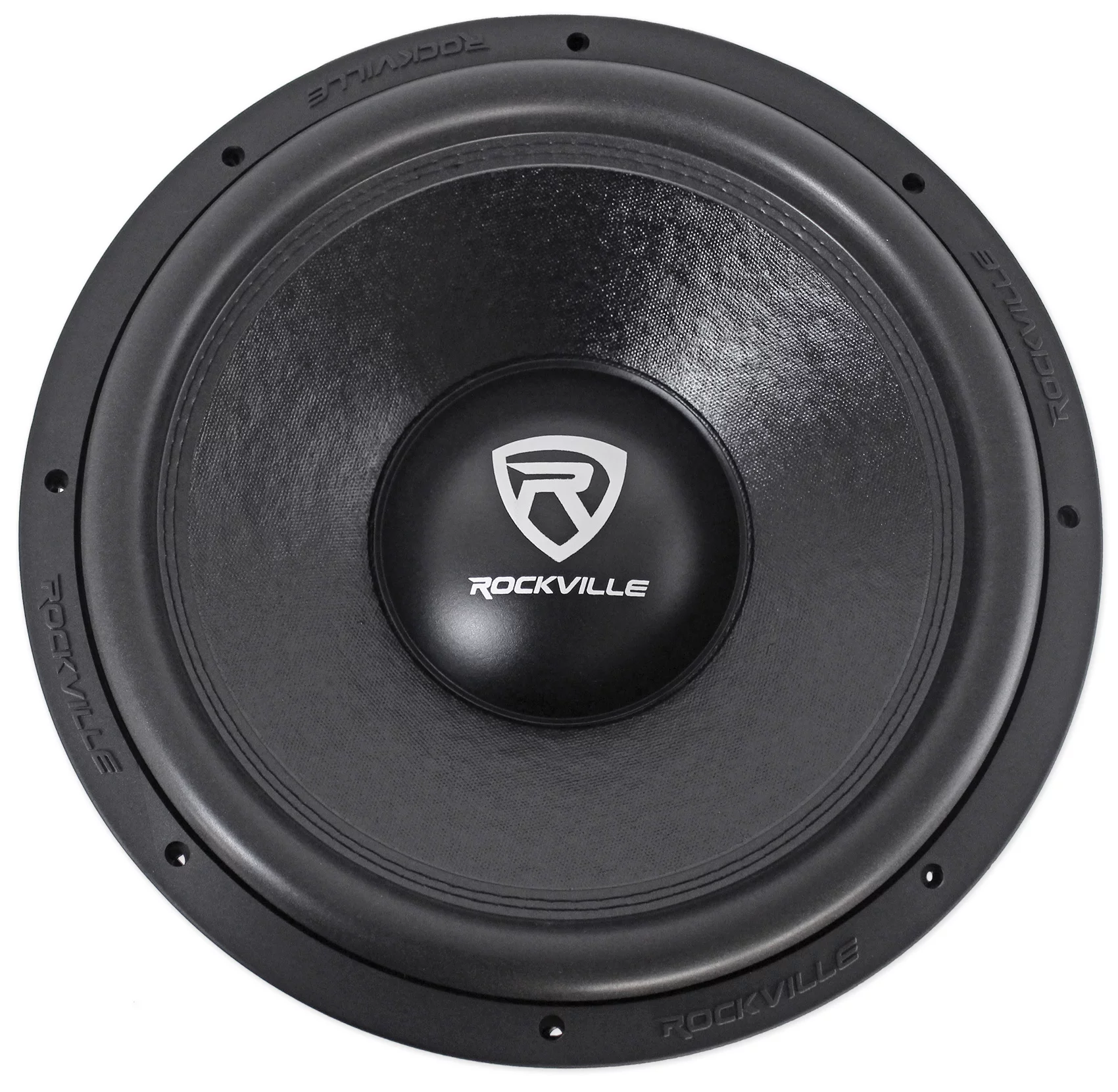 (2) Rockville W15K6D2 V2 15" 8000w Car Audio Subwoofers+Sealed Sub Box Enclosure