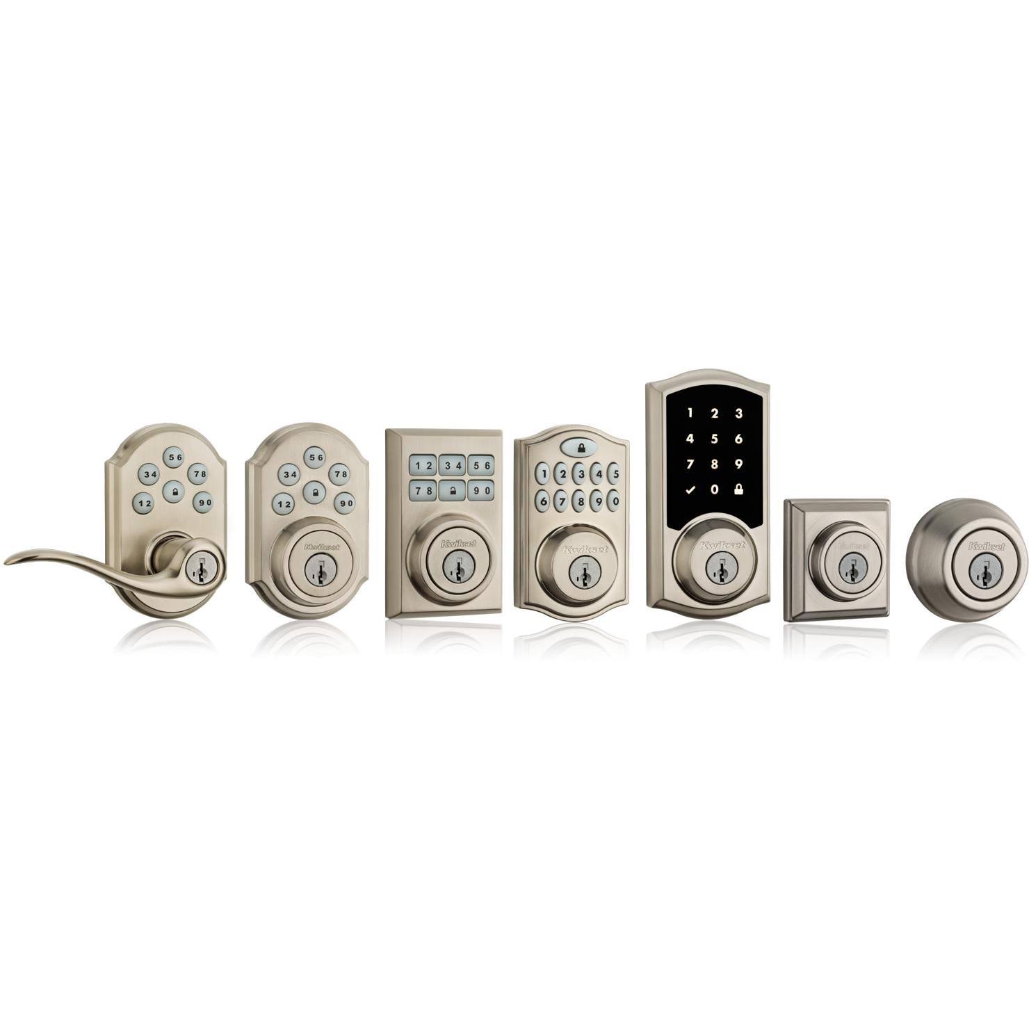 Kwikset Signature Series 910 Z-Wave Traditional Deadbolt, Satin Nickel