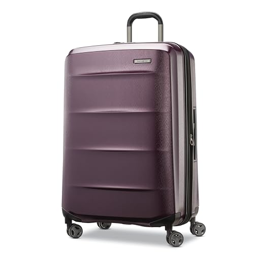 Samsonite Carry-On Pro Front Pocket Hardside Expandable 21-Inch Octiv Luggage: Durable & Impact Resistant, 360° Aero Trac Spinner Wheels