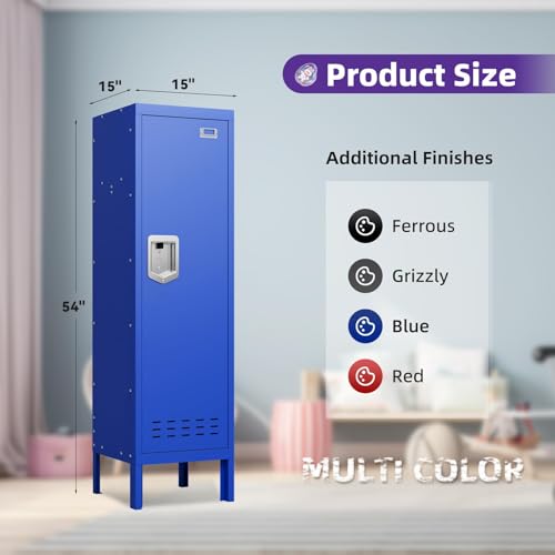 Metal Locker with 5 Doors,Lockers for Employees,66'' Steel Storage Locker for School,Gym, Office, Office,Garage