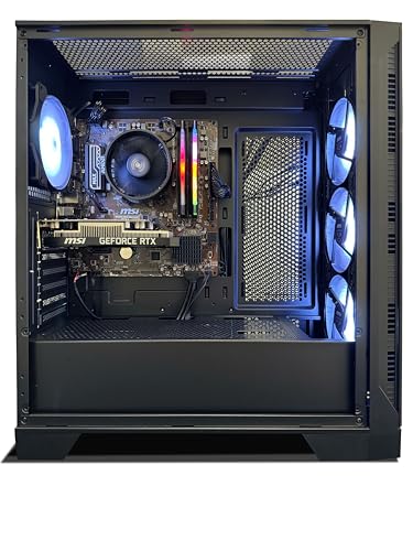 Tomcat Desktop Pc Ryzen 5 5500, RTX 3050 6GB, (2 * 8GB) 16 Gb RAM 3600 RGB, SSD 480GB M.2 NVME, W11, WiFi Ready, Mouse and Keyboard