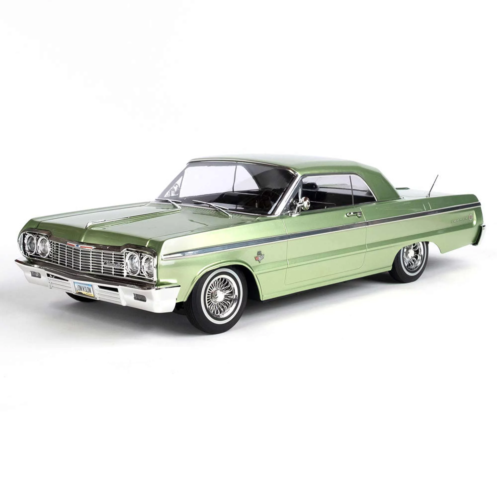 Redcat Racing 1/10 SixtyFour Chevrolet Impala Brushed 2 Wheel Drive Hopping Lowrider RTR Ready to Run Green RER14408 Cars Electric Kit Other