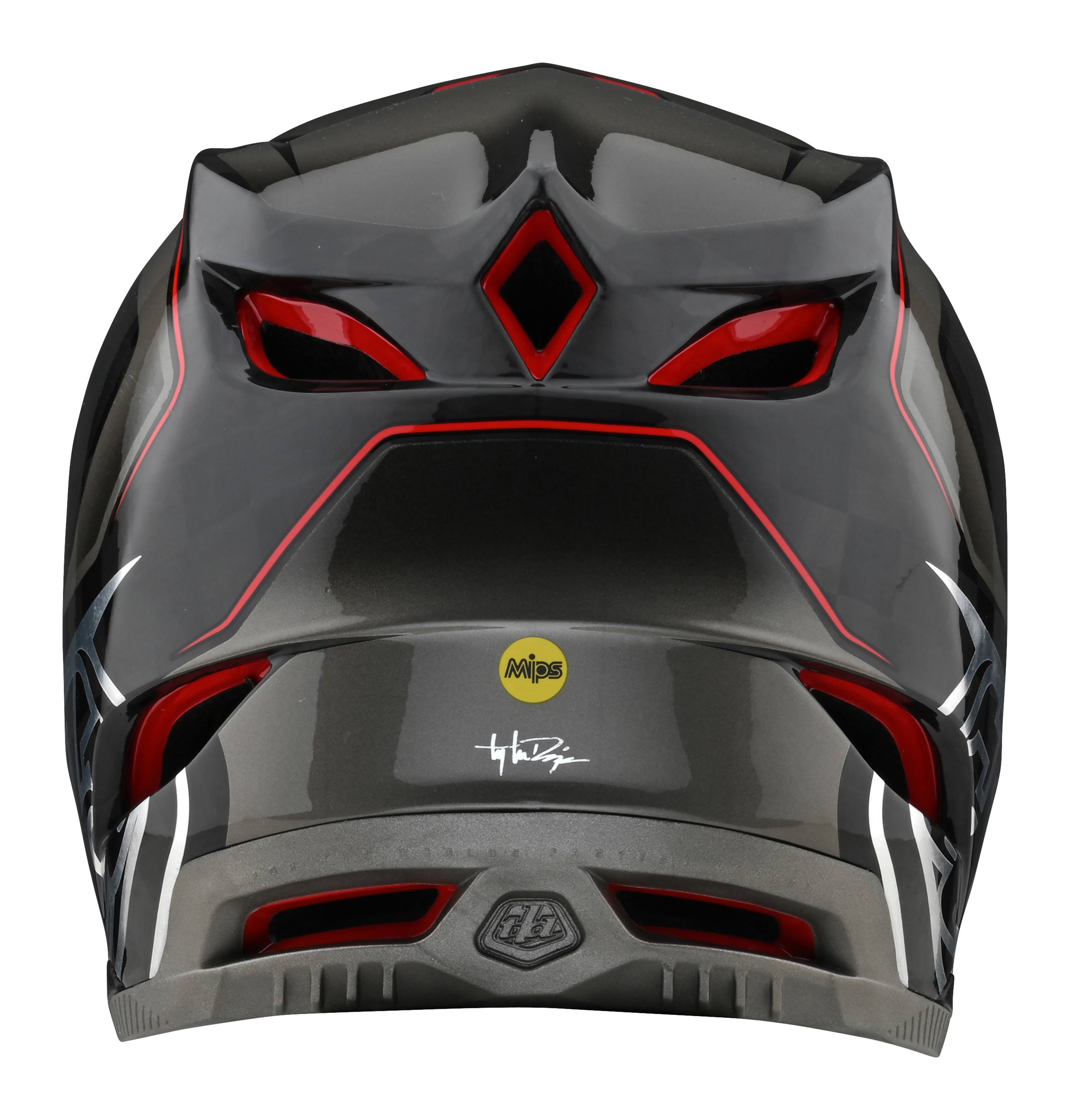 Troy Lee Designs D4 Carbon Helmet w/ MIPS Large / Exile Gray