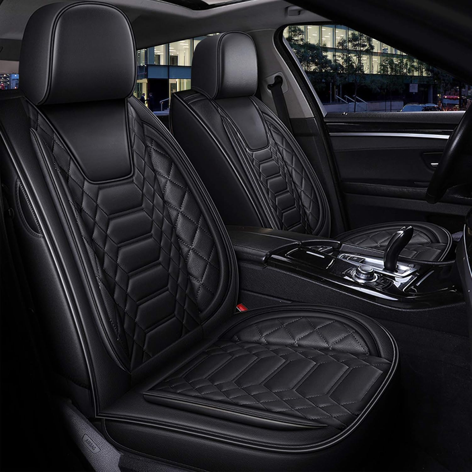 FREESOO Car Seat Covers Leather