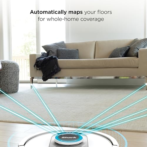 Shark AI Ultra Voice Control Robot Vacuum with Matrix Clean Navigation, Home Mapping, 60-Day Capacity, XL Self-Empty Base for Homes with Pets