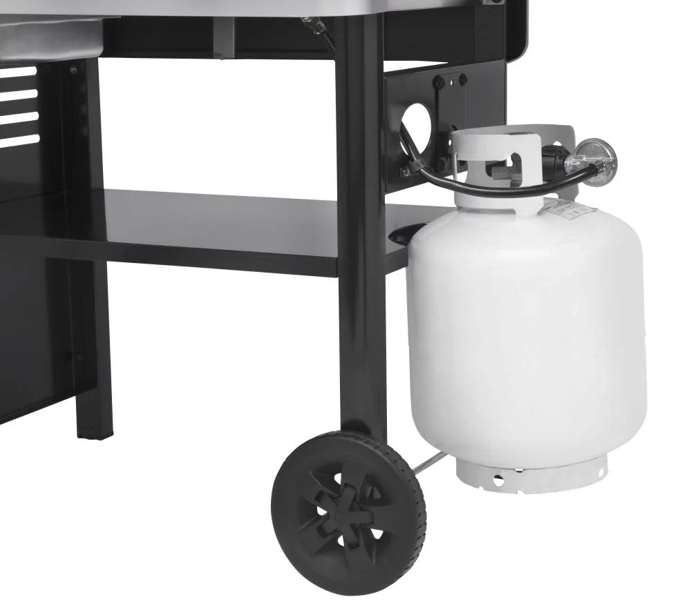Weber 28in 3 Burner Liquid Propane Outdoor Griddle Black