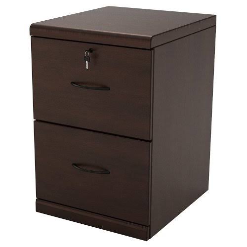 Z-Line Designs 2 Drawer Vertical File Cabinet Cherry