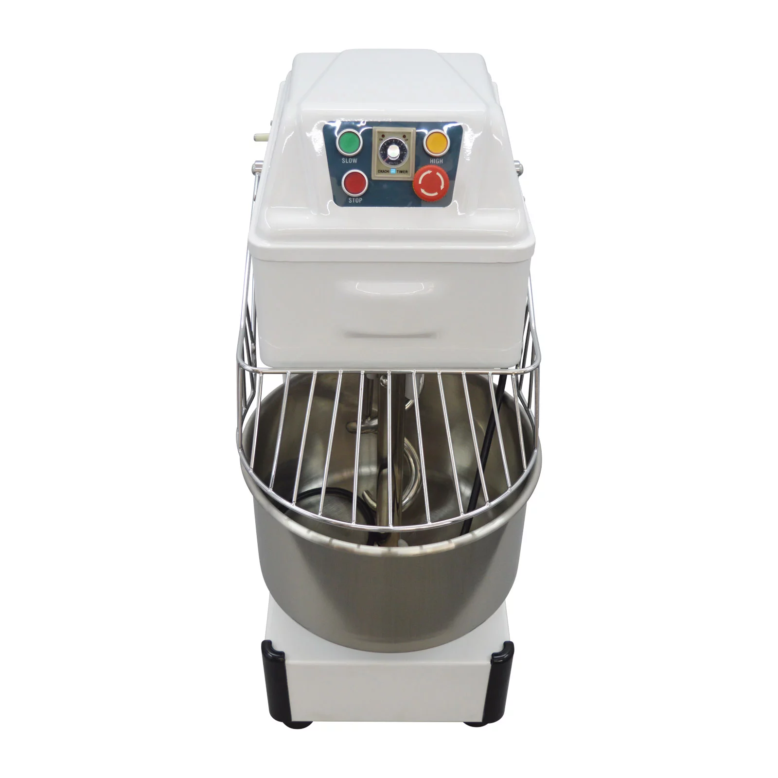 INTSUPERMAI Dough Mixer 21QT Kneading Machine for Bakeries Restaurants Pizzeria