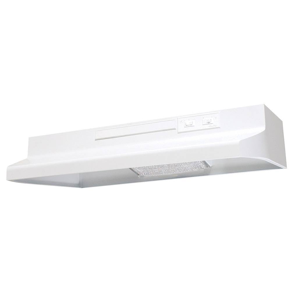 Air King 180 CFM 21 White 2-Speed Under Cabinet Range Hood