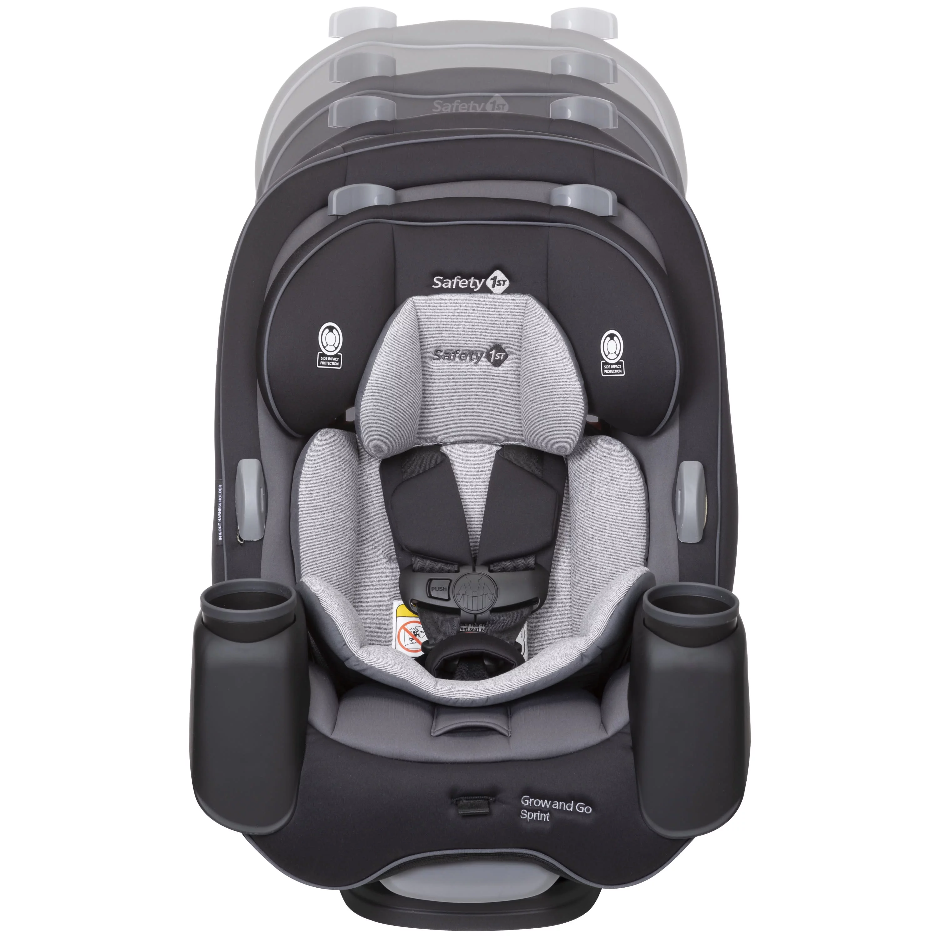 Safety 1st Grow and Go Sprint All-in-1 Convertible Car Seat, Silver Lake