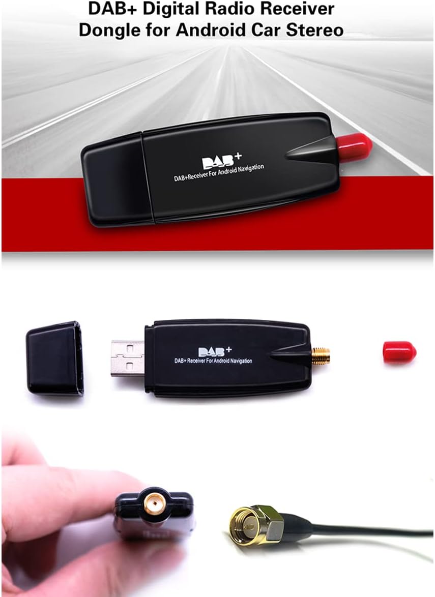 Joying Newest Digital Auto Radio Receiver DAB+ Car Kit Digital Audio Broadcast DAB for Android Car Stereo