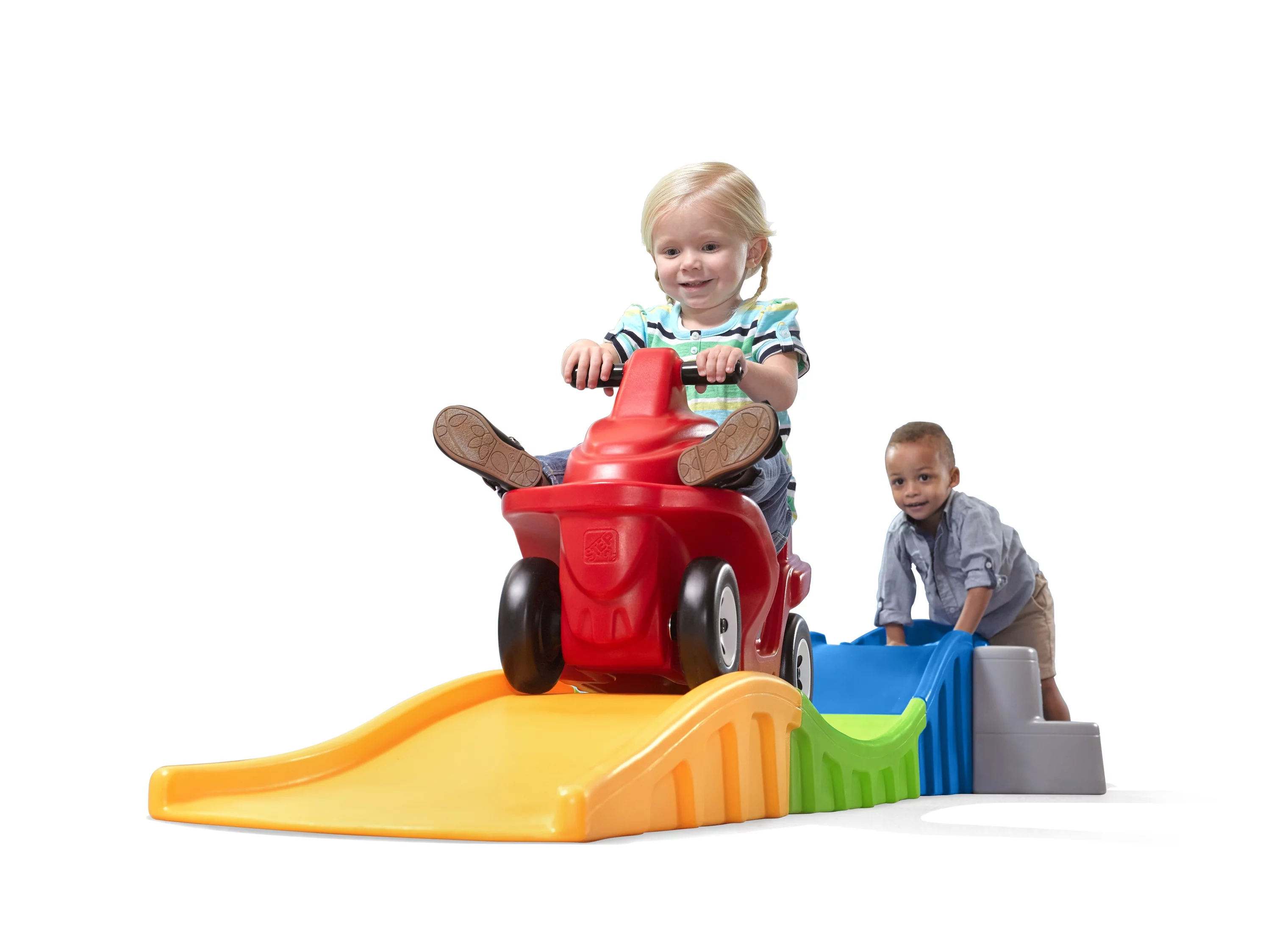 Step2 Anniversary Edition Up & Down Roller Coaster with over 10 feet of track
