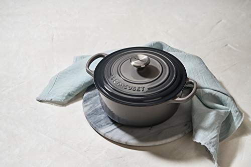 Le Creuset Enameled Cast Iron Signature Round Dutch Oven, 5.5 qt., Cerise