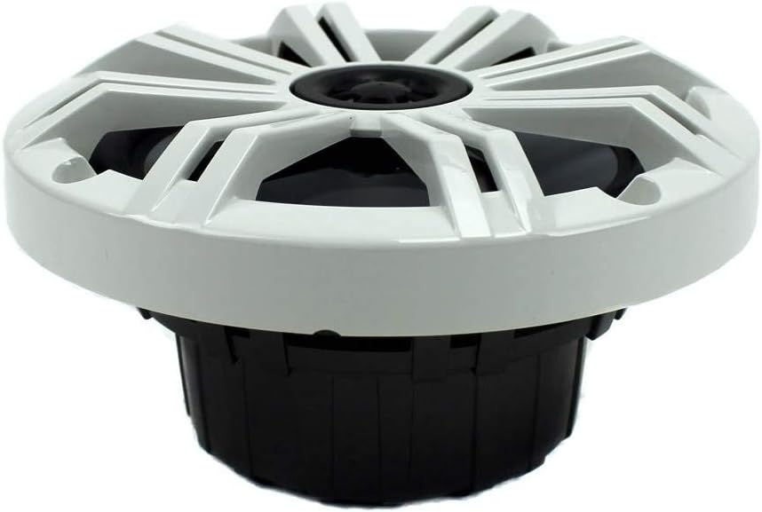 Kicker KM654LCW (41KM654LCW) 6.5 Inch 2-way Marine Speaker Pair with Built-In LED Lighting
