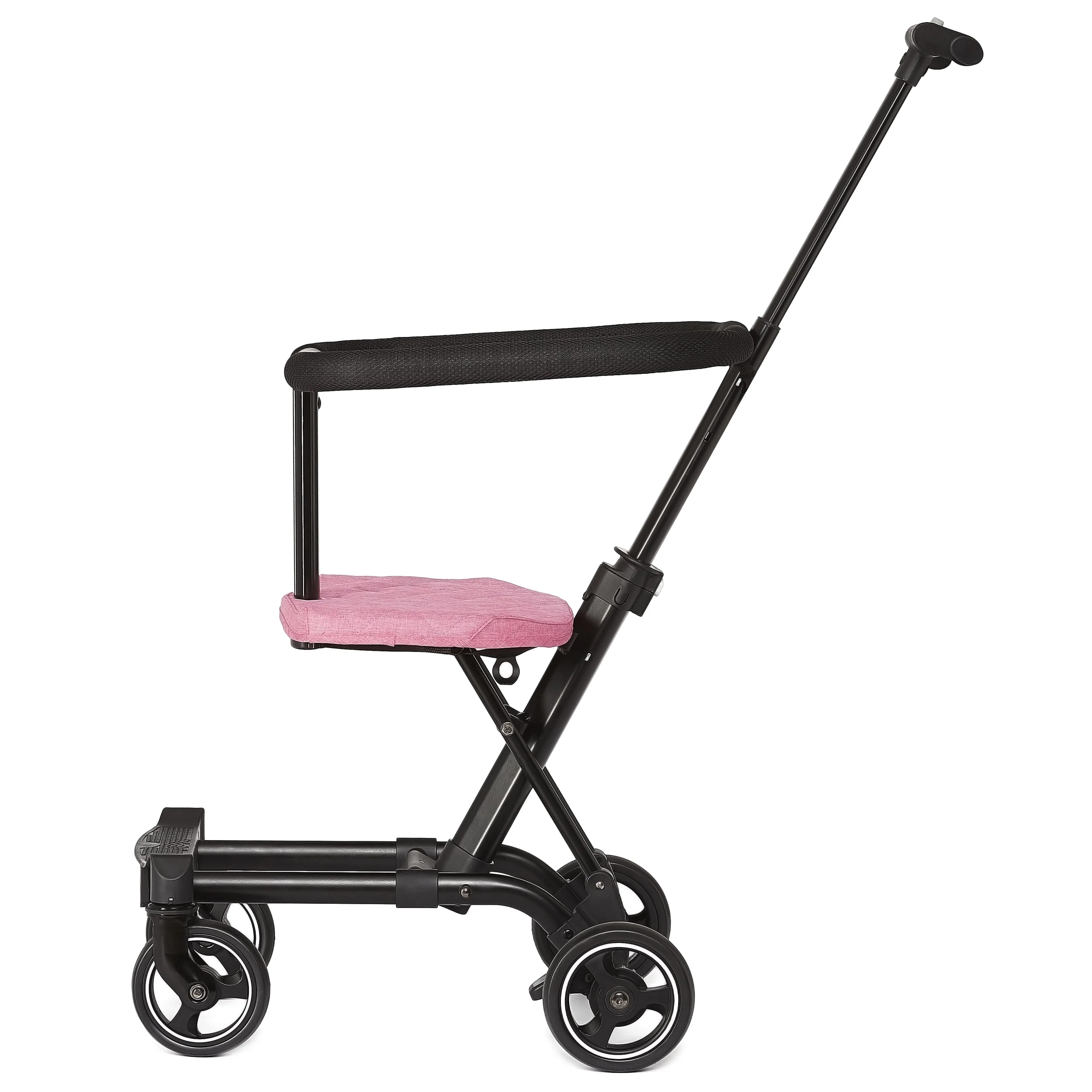 Dream On Me Coast Rider | Travel Stroller | Lightweight Stroller | Compact | Portable | Vacation Friendly Stroller, Black