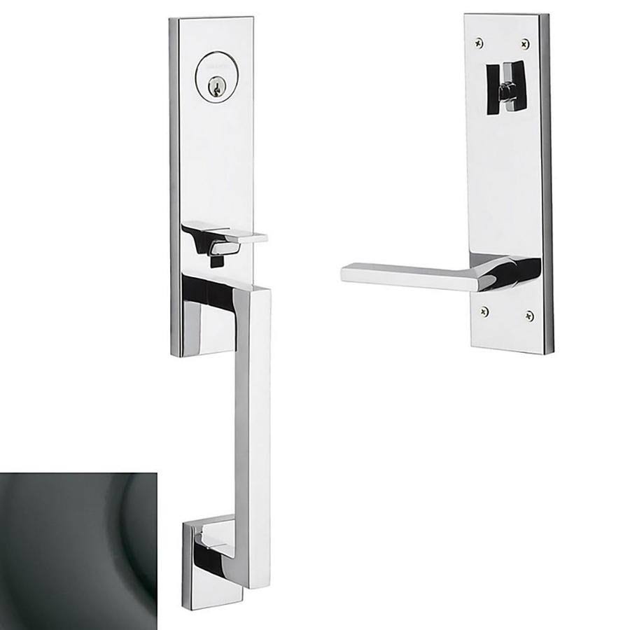 Baldwin 85391112RENT Minneapolis Single Cylinder Keyed Entry Sectional Handleset - Right Hand