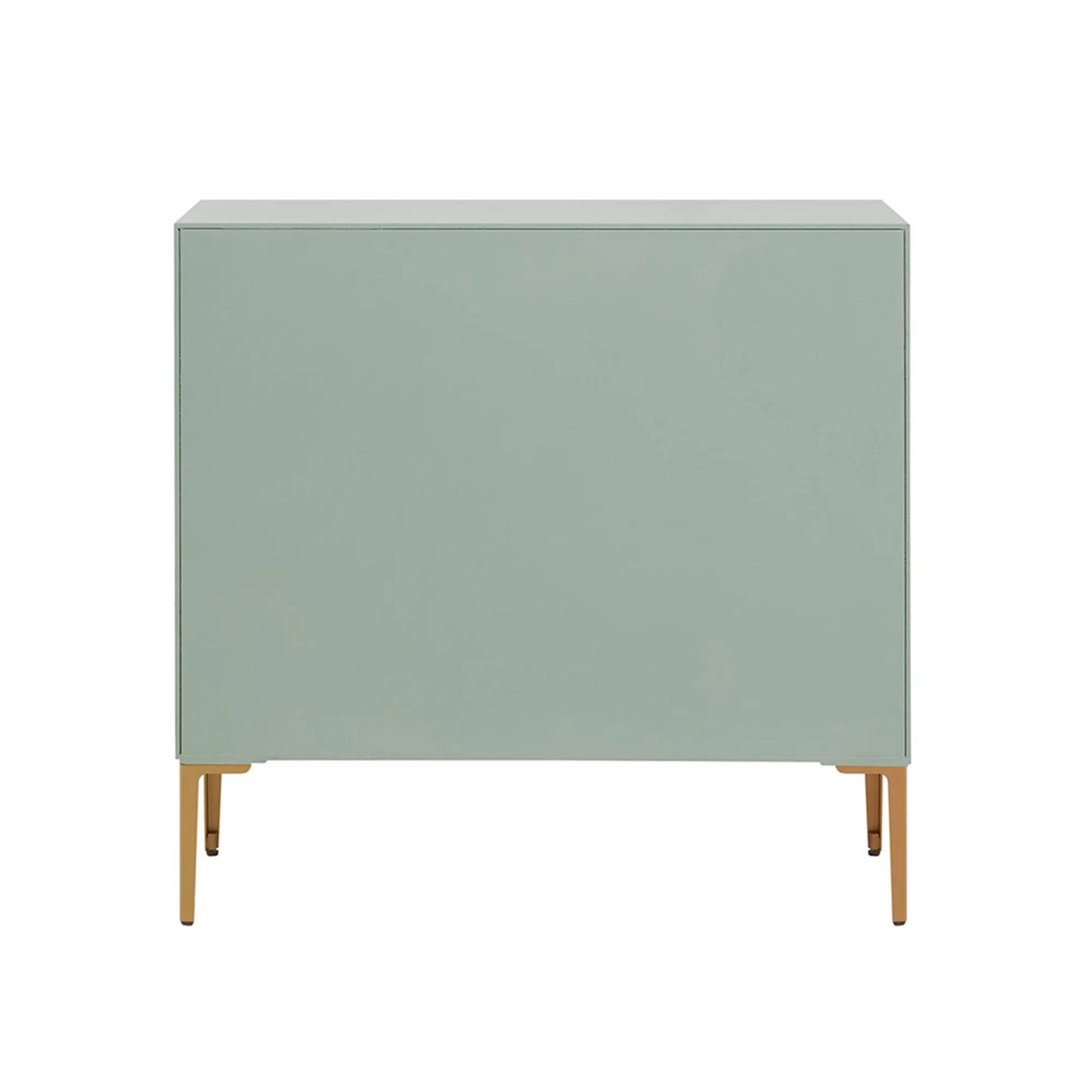 Madison Park Curry 2-Door Accent Cabinet - Mint