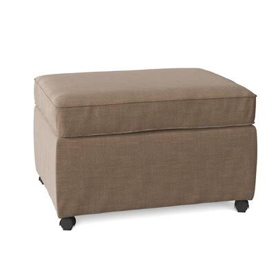 Birch Lane Manning 28x22 Rectangle Standard Ottoman Body Fabric: Conversation Linen