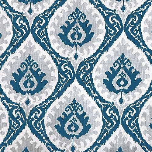 HomePop Velvet Swoop Arm Accent Chair, Suri Blue