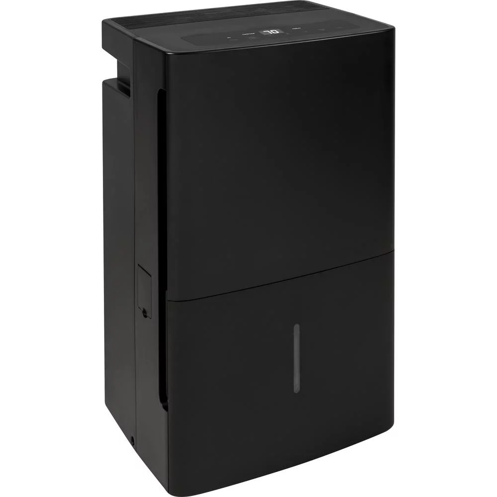 Restored General Electric GE ADEL70LW High-Tech 70 pt High-Quality Home Dehumidifier, Black (Refurbished)