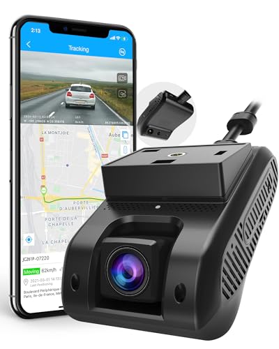 Dash Cam Front and Inside, 4G WiFi ADAS, Remote Monitor Live Video Car Dual Dash Camera, 1080P Dashcam with GPS, 24H Loop Recording, Night Vision