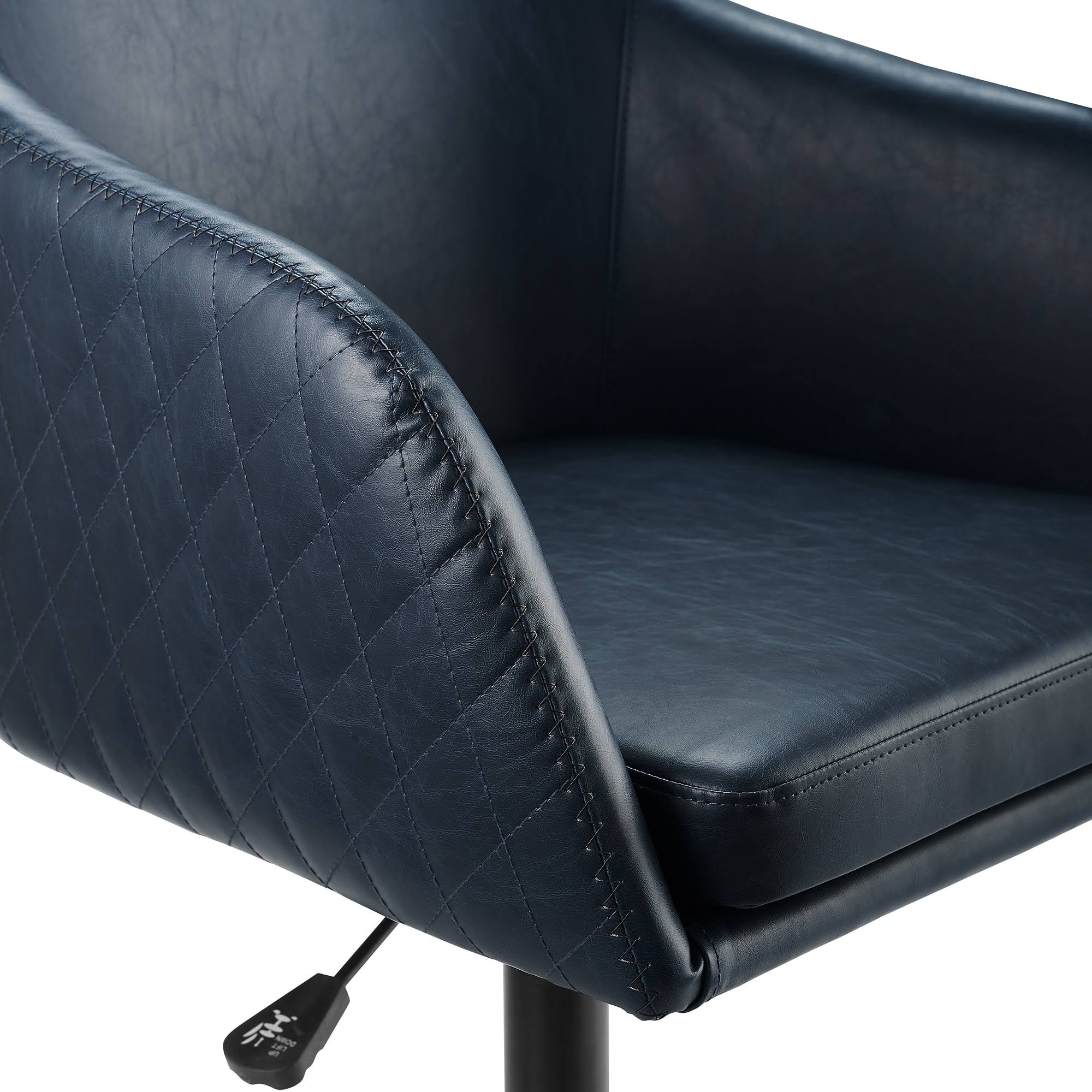 Carson Carrington Quilted Upholstered Swivel Office Chair - Green