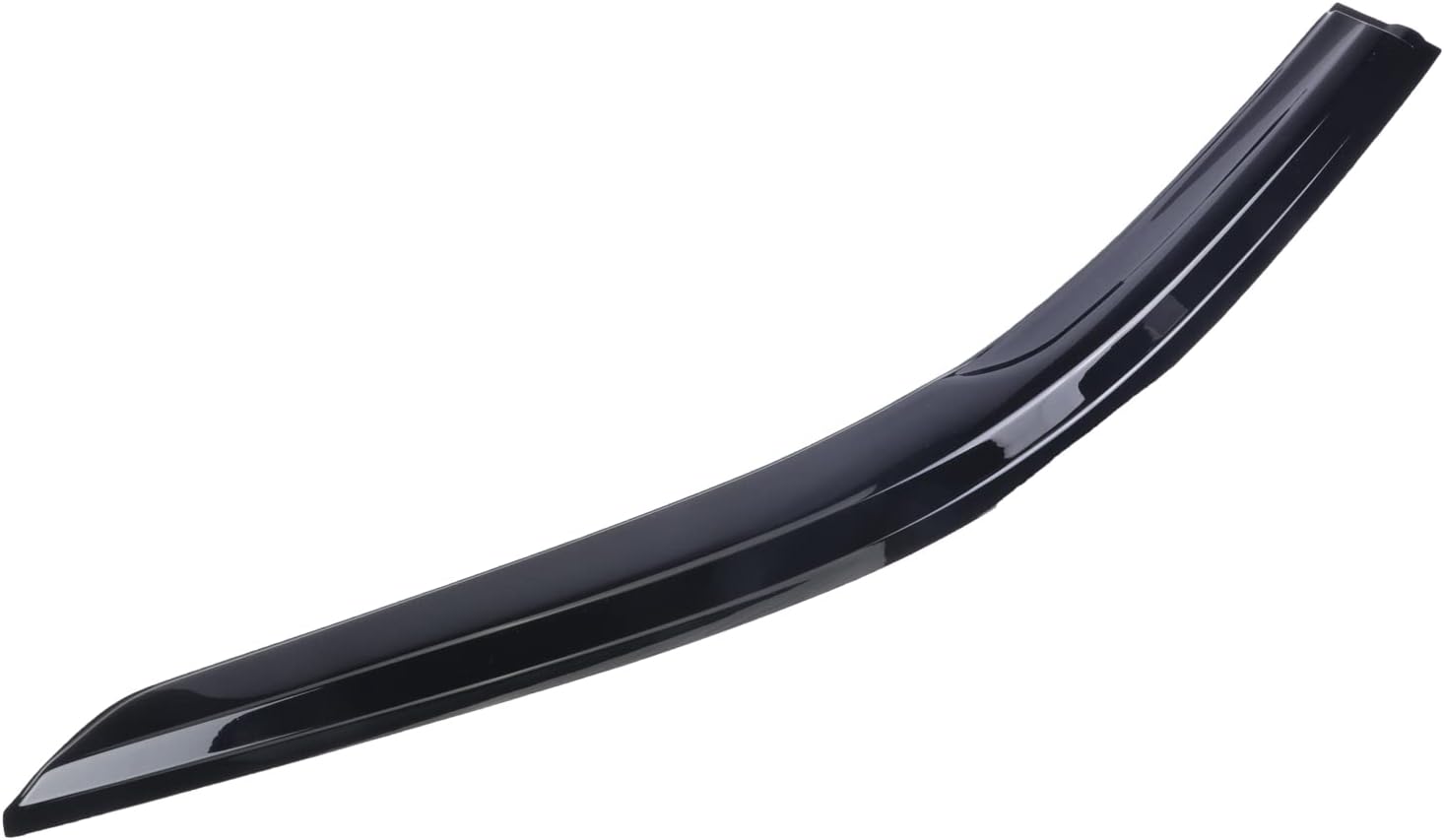 AUTOTOP 4PCS Tape On Dark Smoke Window Deflectors Sun Rain Vent Guard for 2019-2020 Chevy Silverado Crew cab Pack of 2