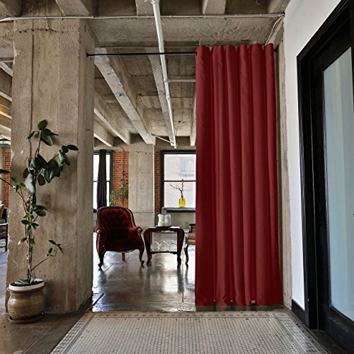 Room/Dividers/Now Tension Rod Room Divider Curtain Kit - XX-Large A, 8ft Tall x 10ft