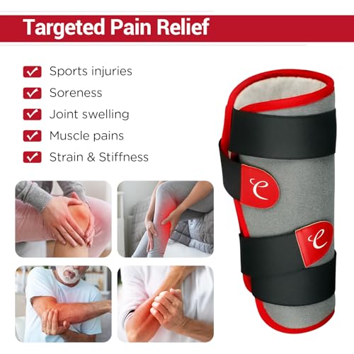 Comfytemp Leg Heating Pad for Pain Relief, FSA HSA Eligible Wearable Heating Pad for Legs and Calf, Birthday Gifts for Women/Men