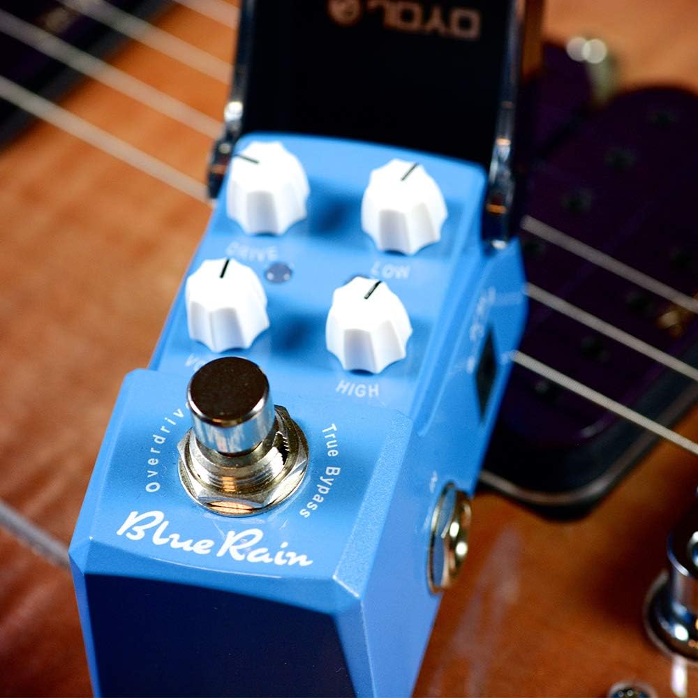 JOYO Blue Rain Overdrive Mini Pedal for Electric Guitar Pedal Effects True Bypass Ironman Series JF-311 Pack of 2