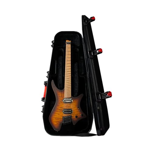 Gator Cases Molded Flight Case for Strat/Tele Style Electric Guitars with TSA Approved Locking Latch, (GTSA-GTRELEC)