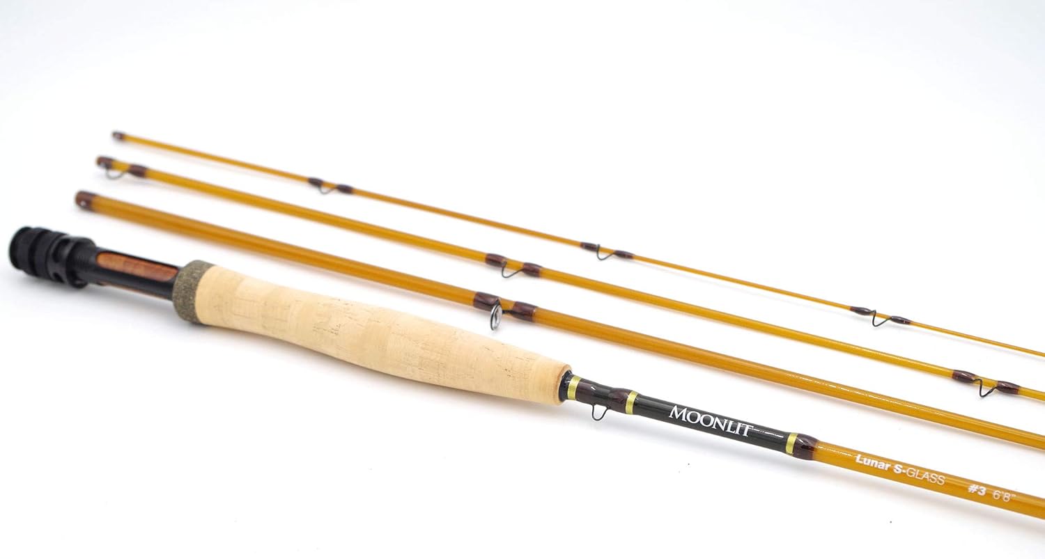Moonlit Lunar S-Glass Fiberglass Fly Fishing Rod
