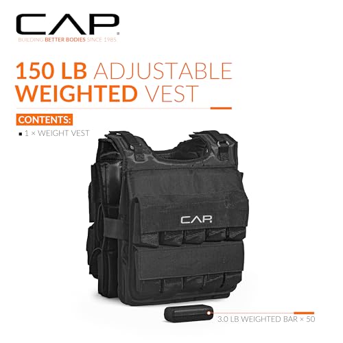 CAP Barbell Adjustable Weighted Vest | Various Sizes