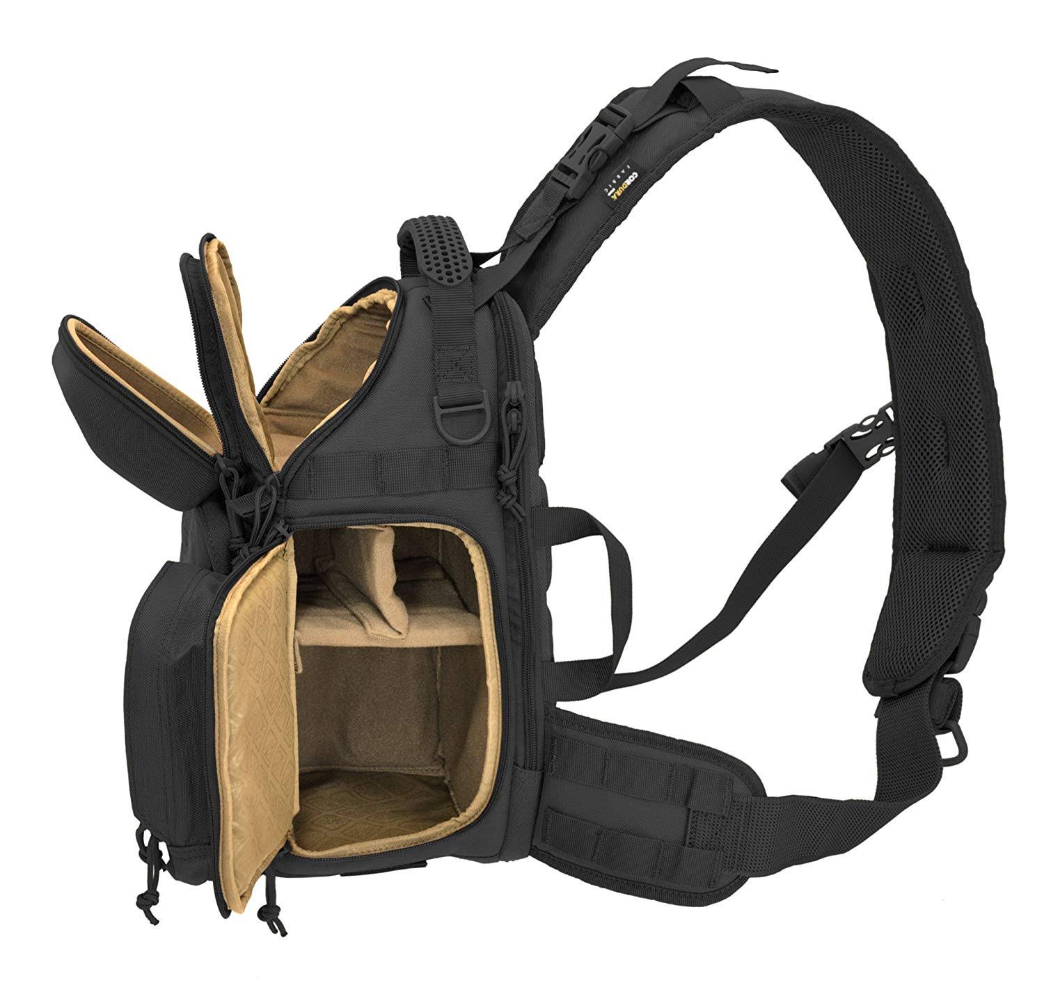 Hazard 4 Freelance Photo and Drone Tactical Sling-Pack (Black)