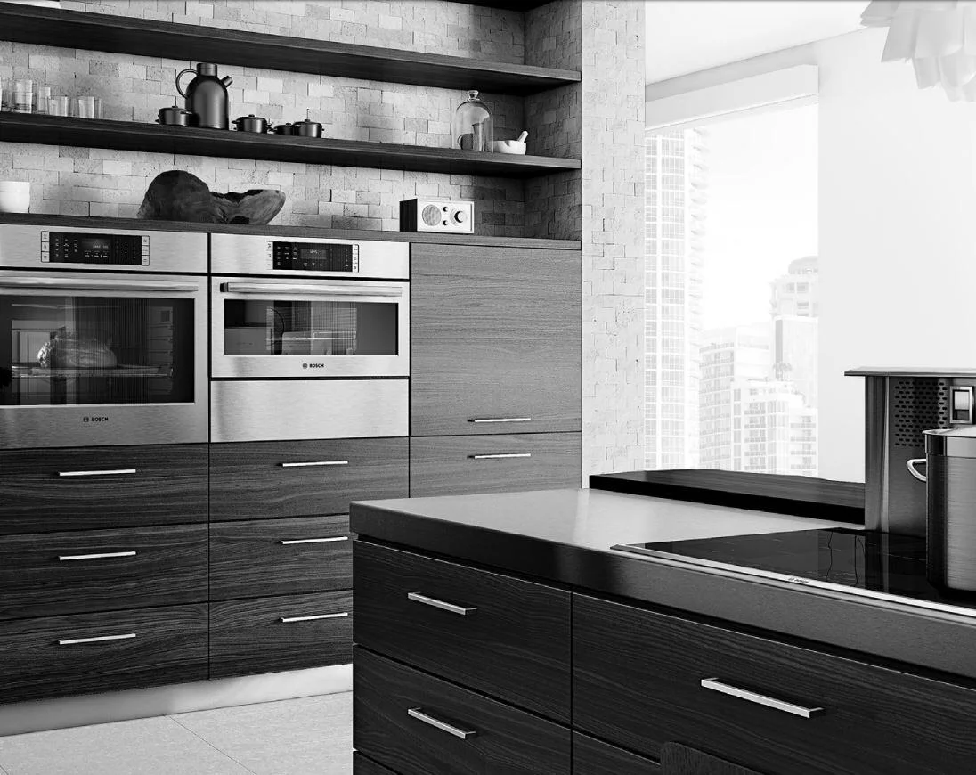 BOSCH HMB50152UC  BUILT IN MICROWAVE Black
