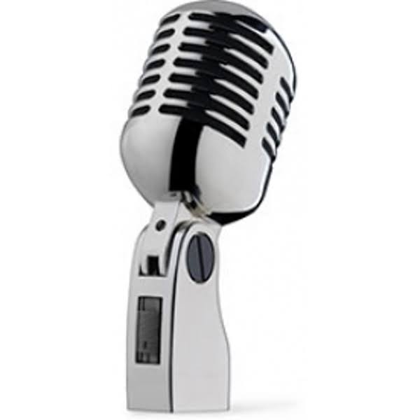 Stagg 50&s Style Dynamic Stand Mounted Microphone for Vocal Pickup