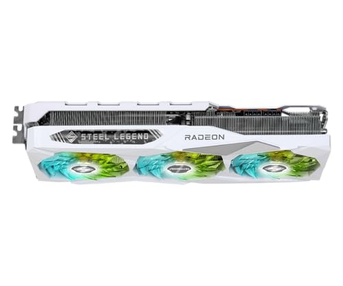 ASRock AMD Radeon RX 7700 XT Challenger 12GB GDDR6 192-bit 0dB Silent Cooling 7680 x 4320 DisplayPort HDMI LED Indicator 18Gbps Dual Fan Graphics Card