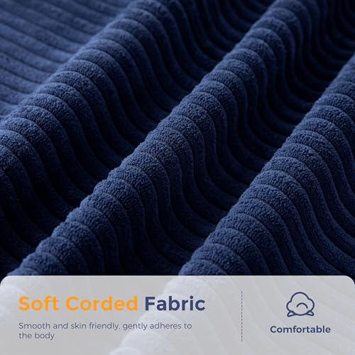 MAXYOYO 3 Seater Couch for Living Room, Boneless Couch with Tufted Cushion & Backrest, Upholstered Floor Sofa with Armrests, Sofa in A Box