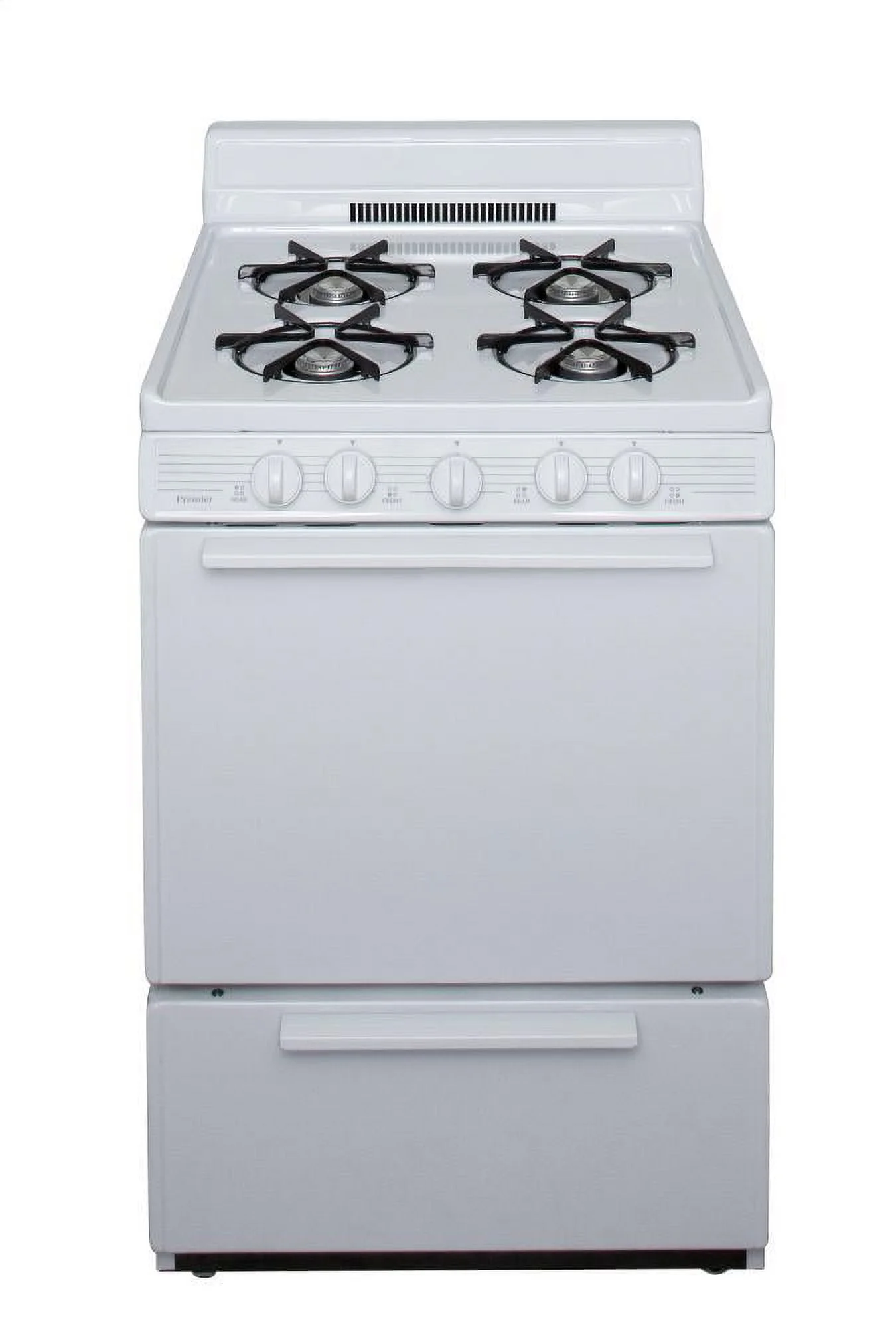 PREMIER BCK100OP  24" FREE STANDING GAS RANGE White