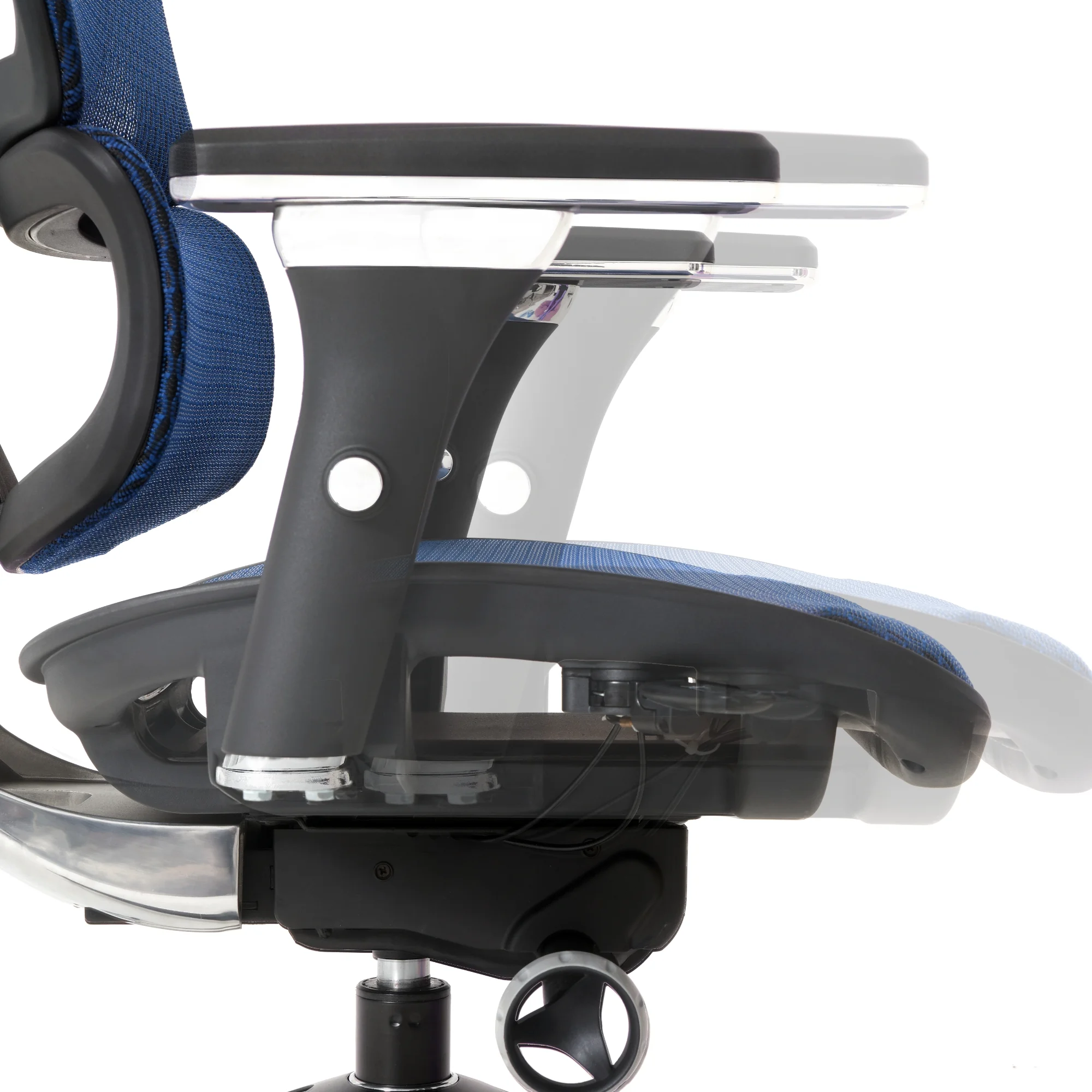 NOUHAUS ErgoPro Ergonomic Office Chair. Mesh, Swivel, Rolling Desk Chair