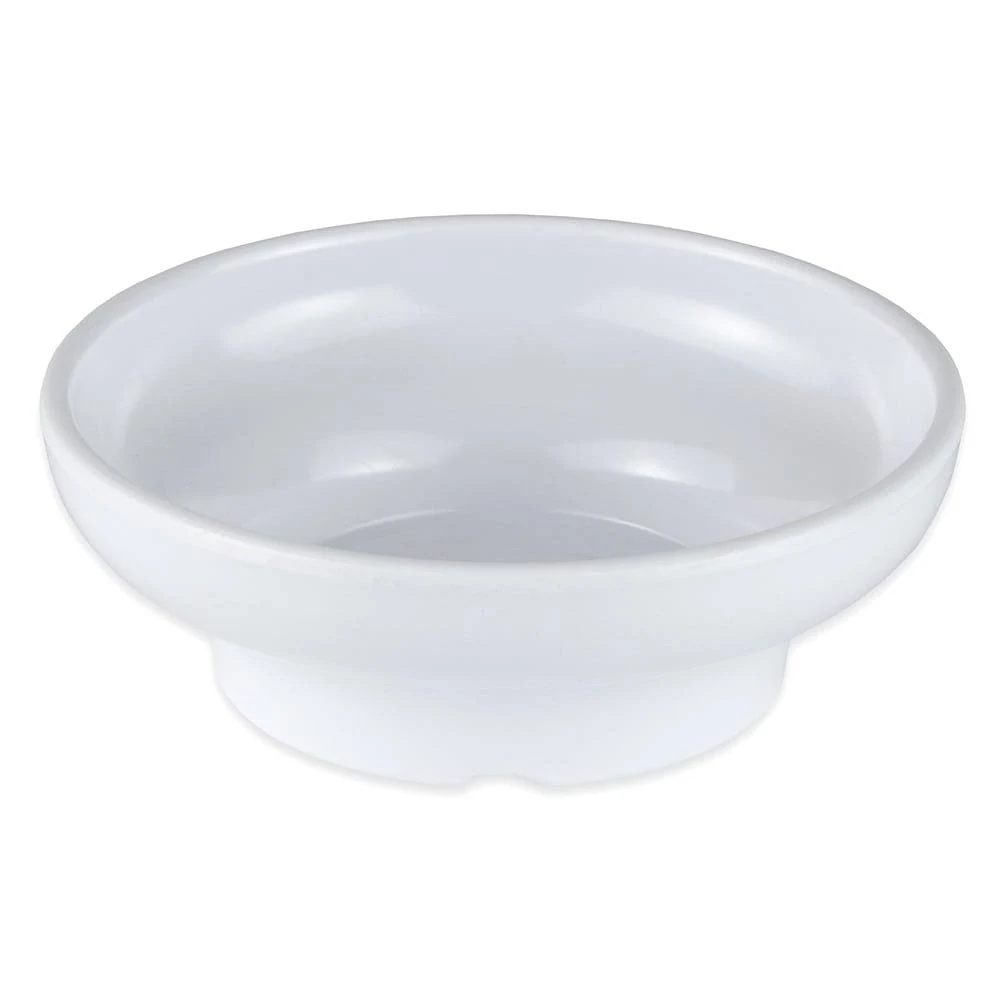 Get Enterprises | SD-06-W - Viva Mexico White 6 oz Salsa Dish