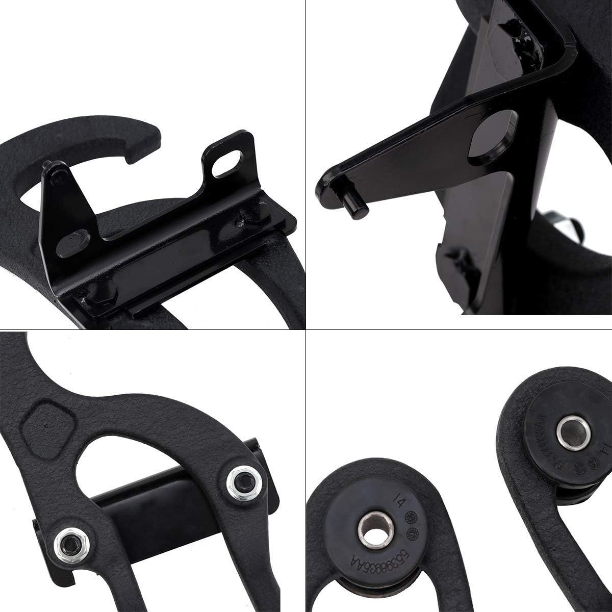 ENIXWILL Ram Front Tow Hooks Fit for 2009-2019 Dodge Ram 1500 Replace OEM 82210967 68196982AA