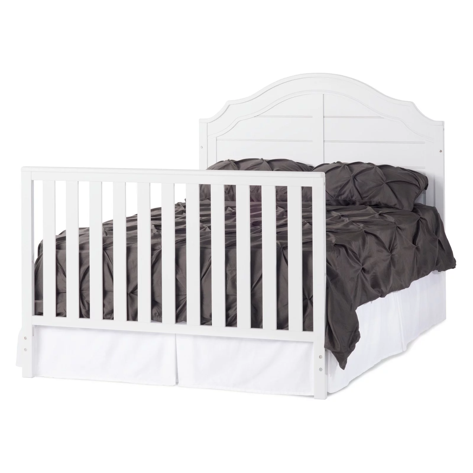 Child Craft Penelope 4-in-1 Convertible Baby Crib, Matte White