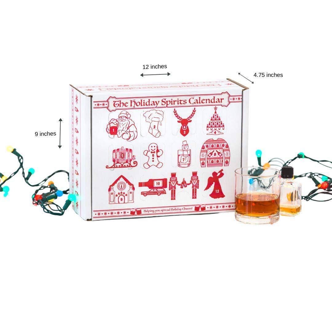 Holiday Spirits Calendars Advent Calendar for Alcohol u0026 Adults | Gift Booze u0026 Wine for Christmas 2019 | Great White Elep